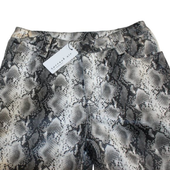 Anthropologie Current Air Lela Snakeskin Print Straight Size XS (29/31) - Picture 6 of 10